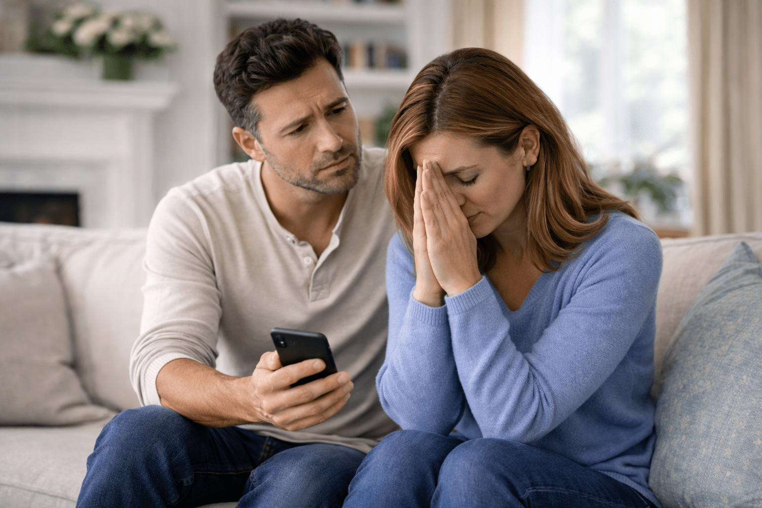 Recovery coach providing confidential virtual support and guidance for sobriety
